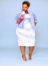 Load image into Gallery viewer, Angel Blues Crop Deconstructed Denim Jacket